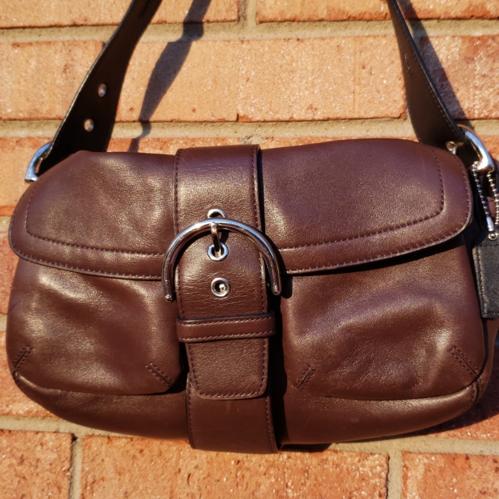 Coach Brown Leather Bag